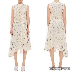 Topshop Boutique Floral Mix Midi Dress NWT